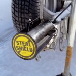 Best Snowmobile Products Steal Shield on a trailer hitch