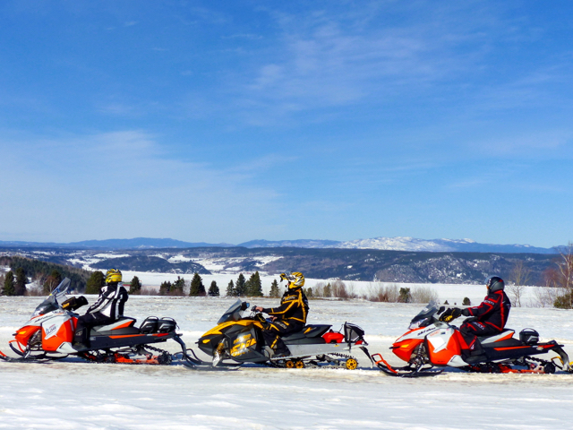 Saguenay Lac St Jean Snowmobile Tour