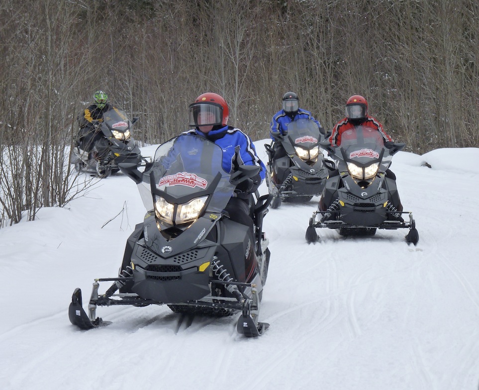 guided snowmobile tours