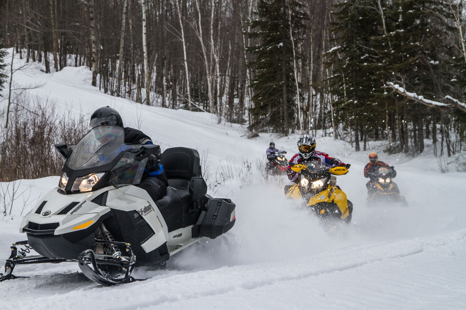 guided snowmobile tours