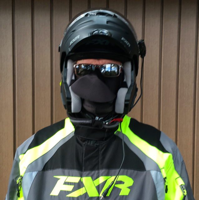 snowmobile face shield