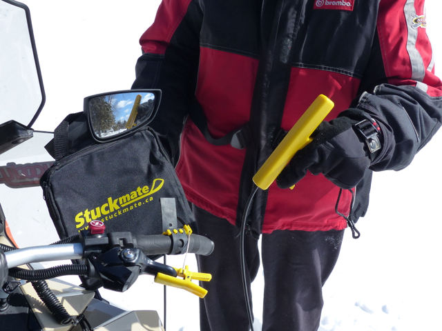 Stuckmate Helps Snowmobilers Get Sleds Unstuck