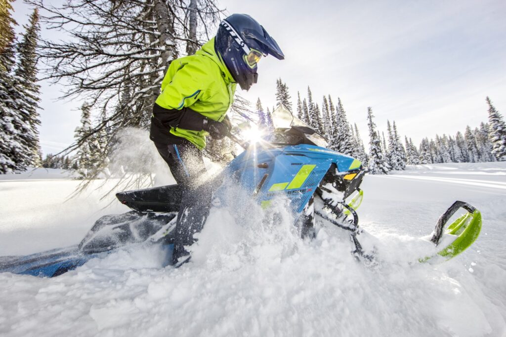 backcountry rider on Ski Doo Renegade