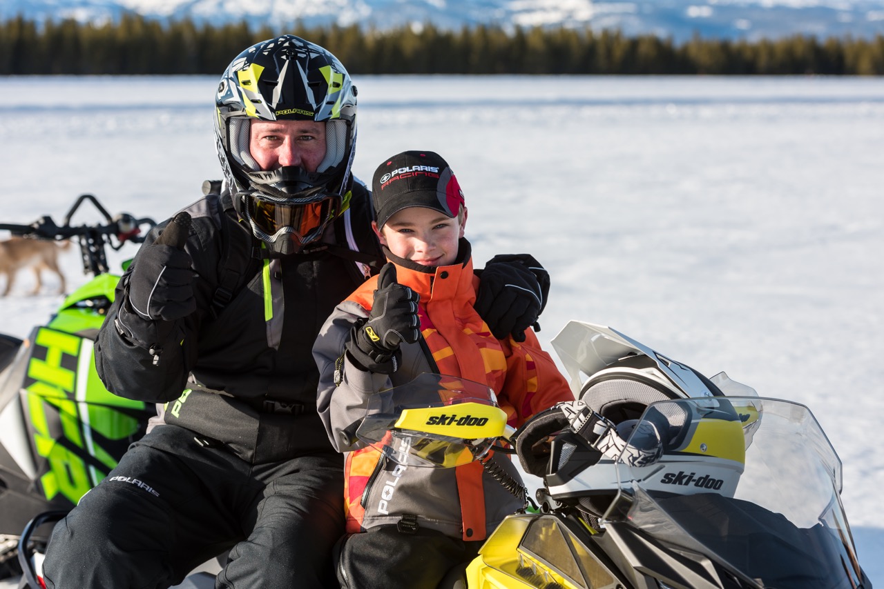 Snowmobiling With Kids - Intrepid Snowmobiler