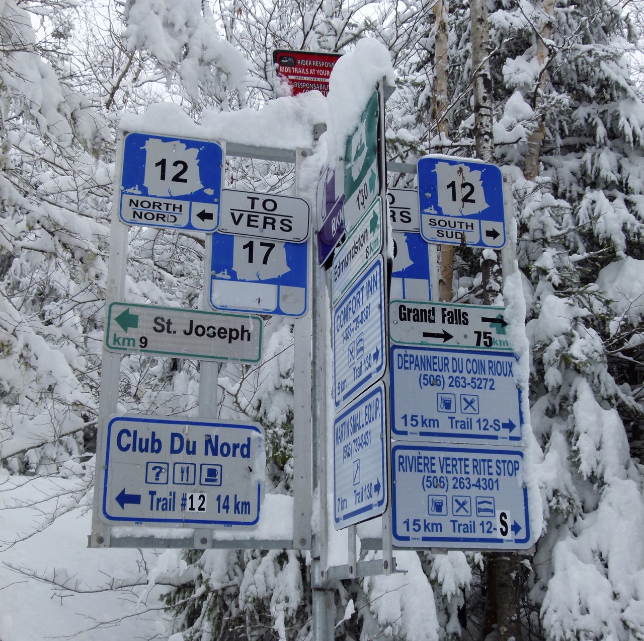 nb snowmobile trails