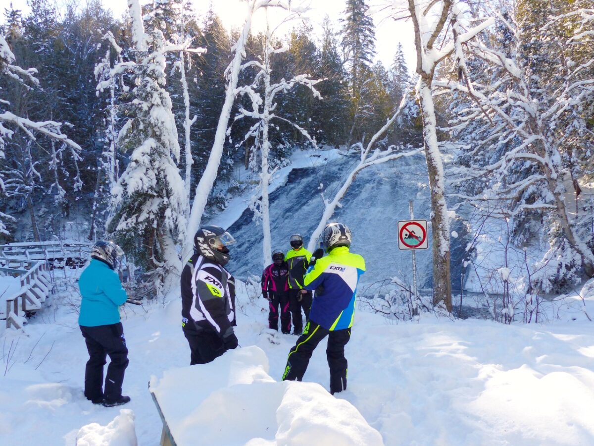 Mont Laurier Snowmobiling Loops Intrepid Snowmobiler
