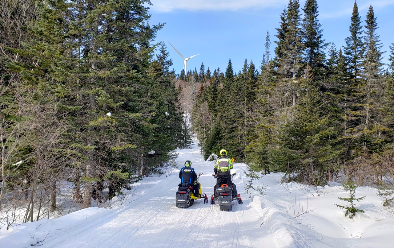 Chaudière-Appalaches Quebec Snowmobiling Snapshot