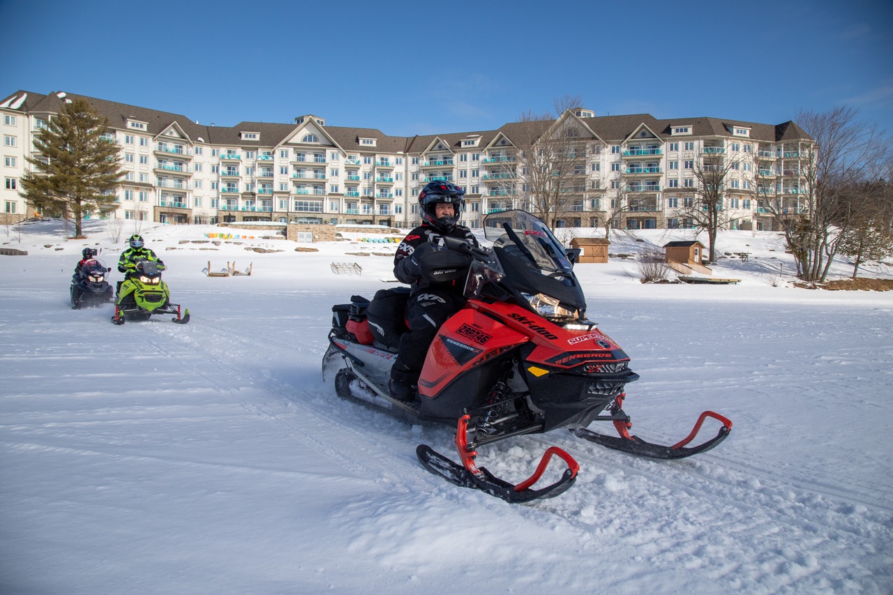Snowmobile Muskoka Ontario