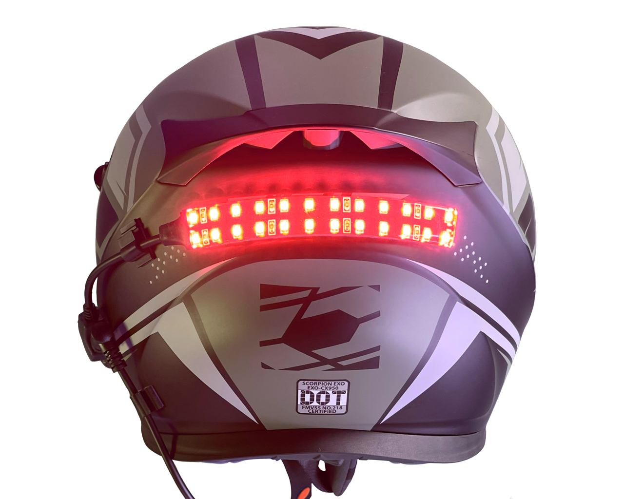 Biteharder Helmet Safety Lights Gamechanger Intrepid Snowmobiler