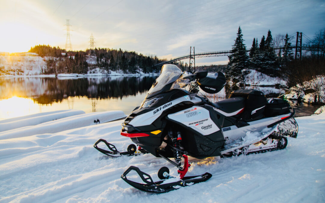 Snowmobile Rollerskis Get Thumbs Up