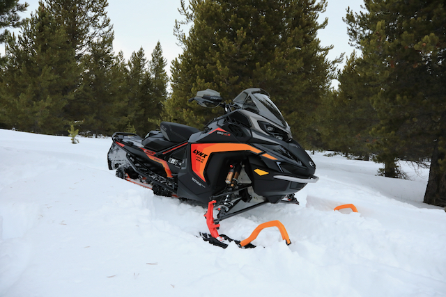 Lynx snowmobiles put new RAVE GLS on the snow.